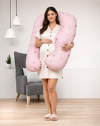 Almohada Materna en U Estampada
