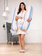 Almohada Materna en U Estampada