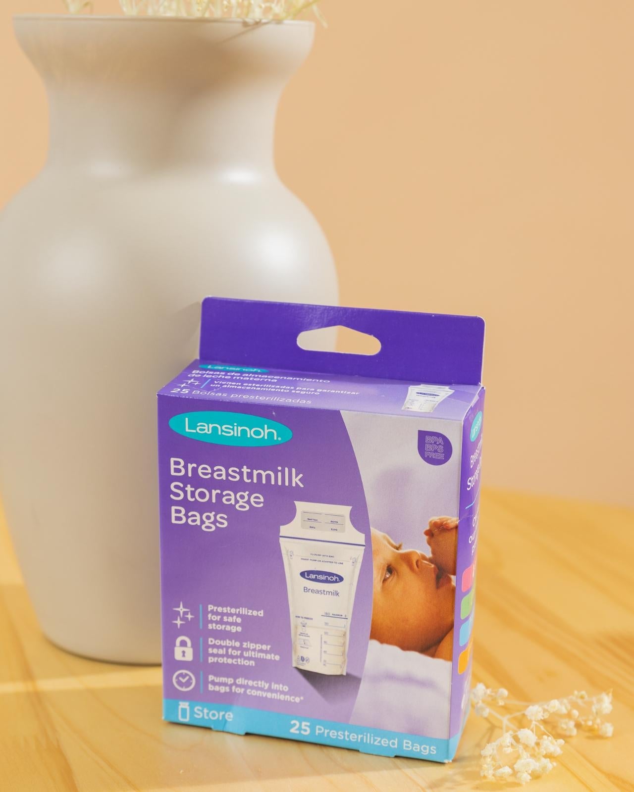 Bolsas para Almacenamiento de Leche Materna x 25