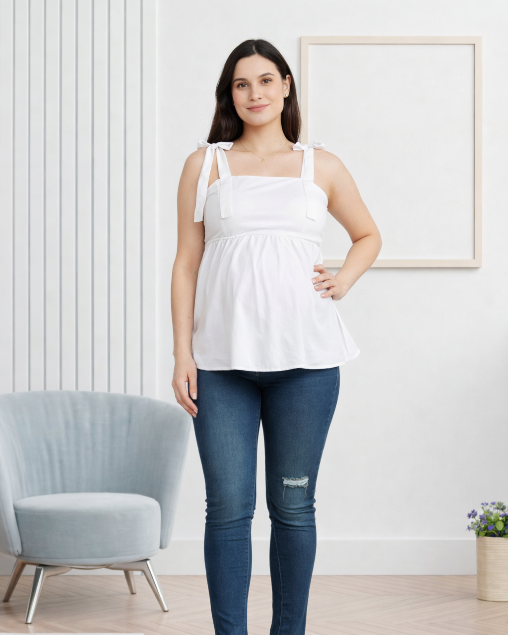 Blusa Materna Amelia