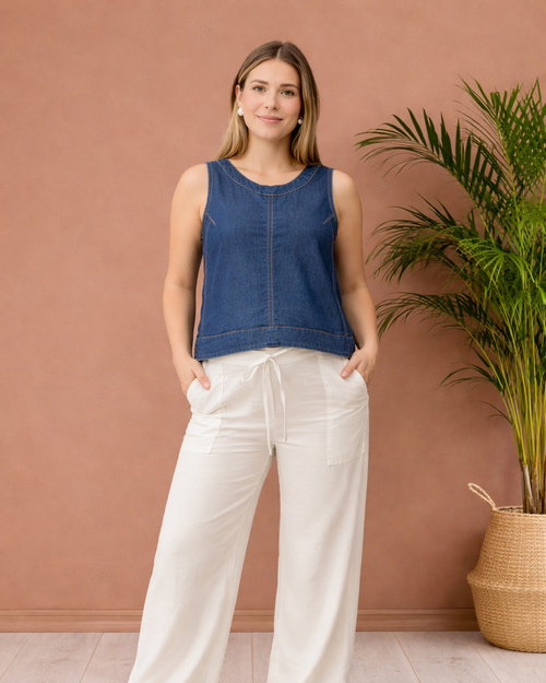 Blusa Materna Violet