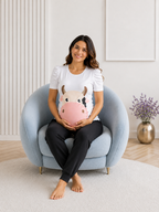 Camiseta Materna Estampada Funny Farm