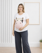 Camiseta Materna Estampada Funny Farm