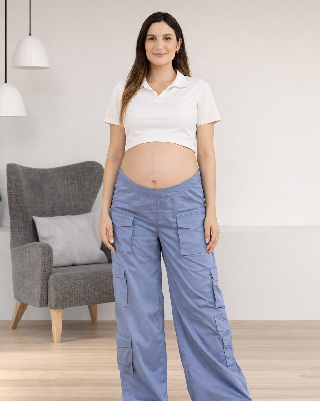 Crop Top Materno Loan