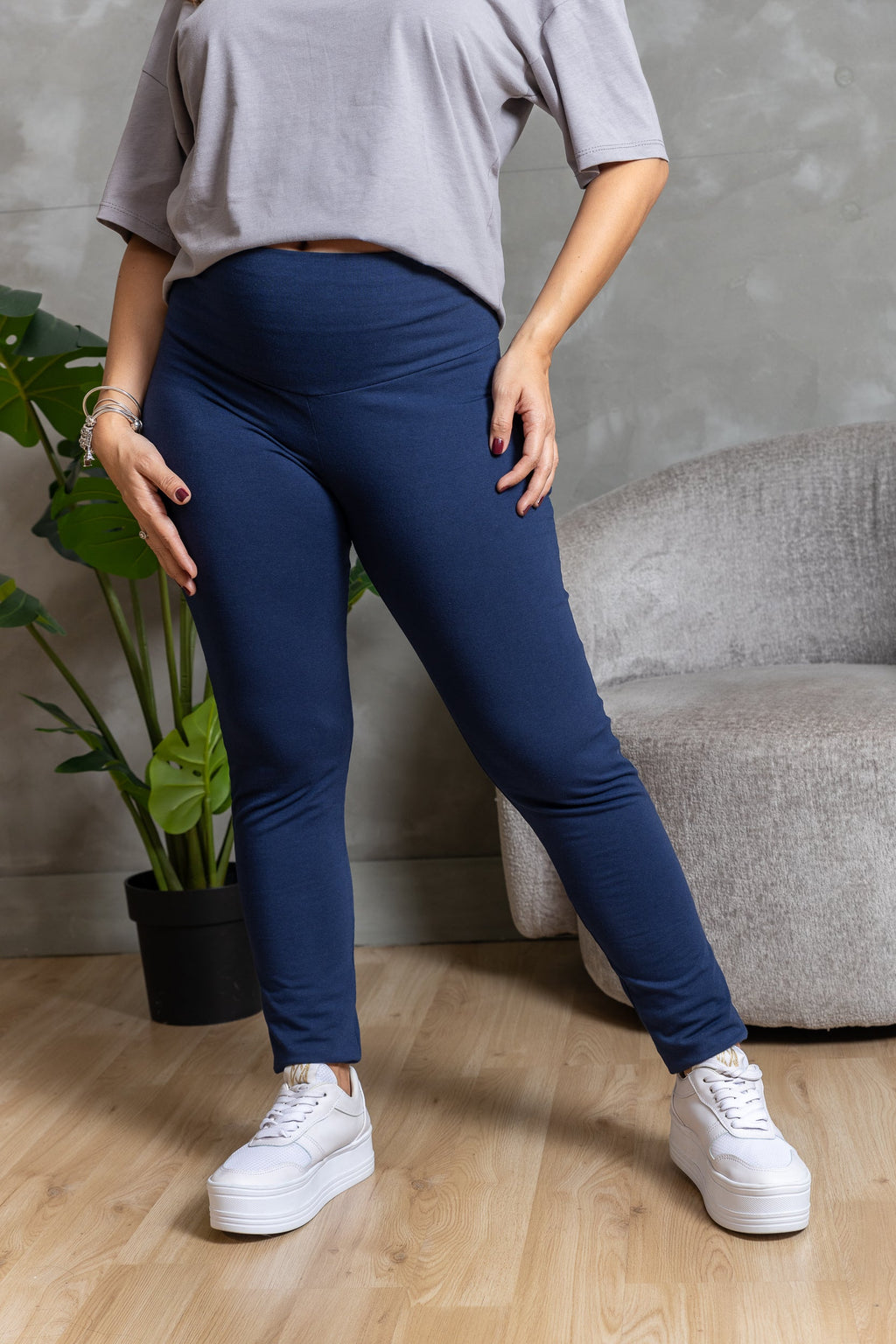 Pack x 3 Leggings Maternos Sport en Algodón