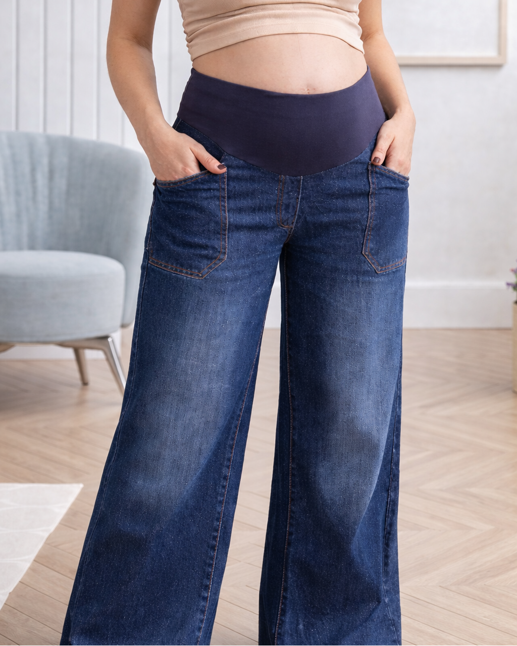 Jean Materno con Soporte Abdominal Hannah