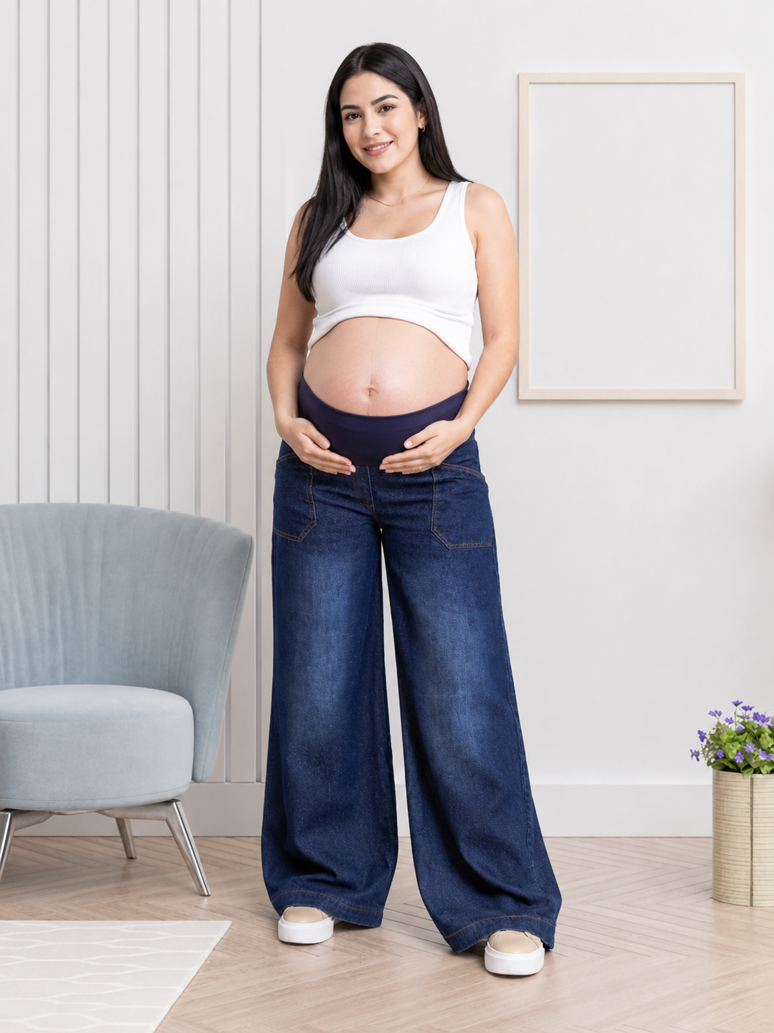 Jean Materno con Soporte Abdominal Hannah