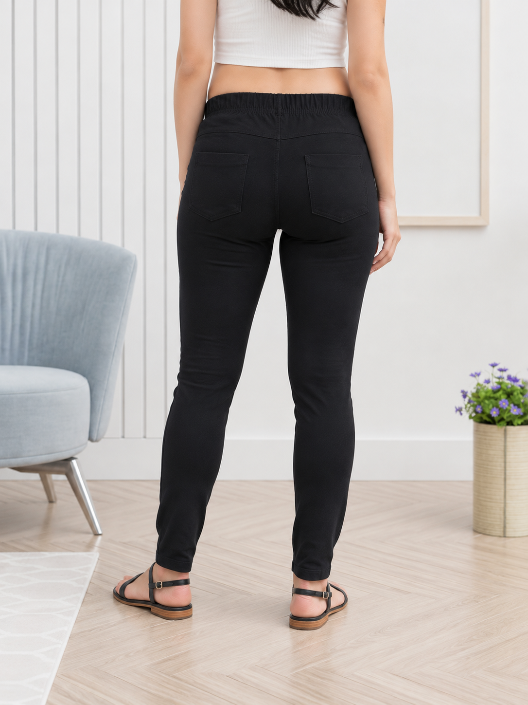 Leggings Maternos Formales en Algodón