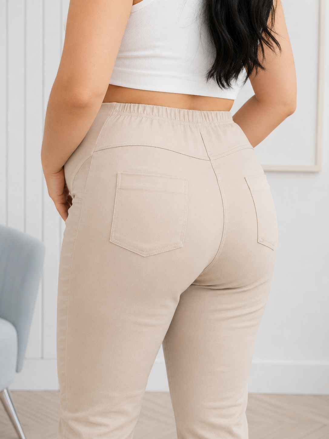 Leggings Maternos Formales en Algodón