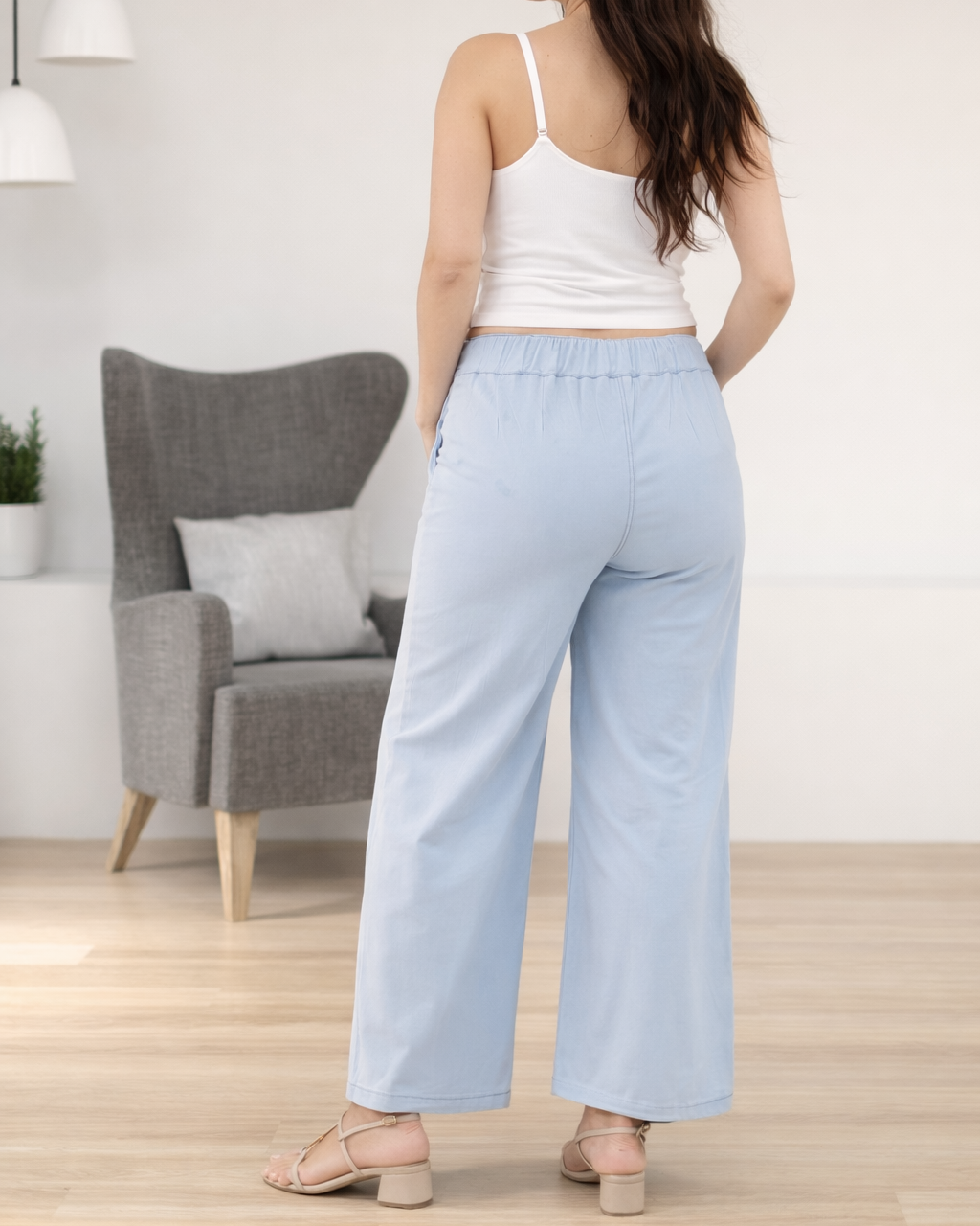 Pantalón Materno Denim Antonella