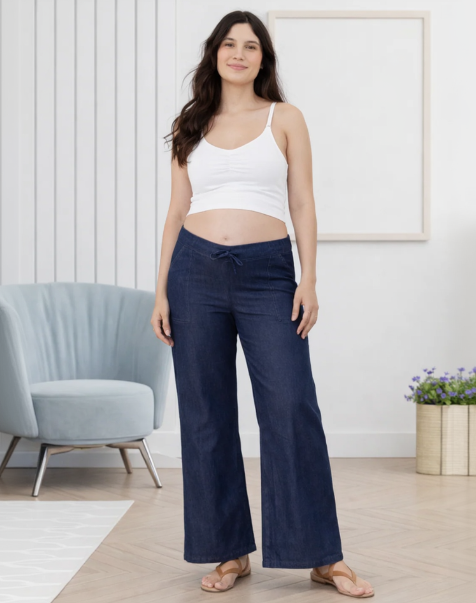 Pantalón Materno Denim Antonella