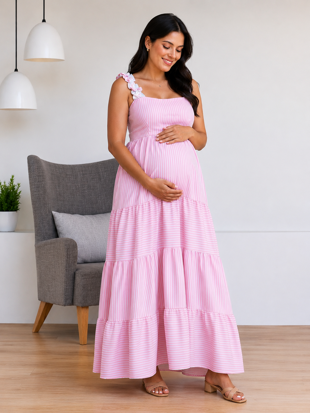 Vestido Materno Swan